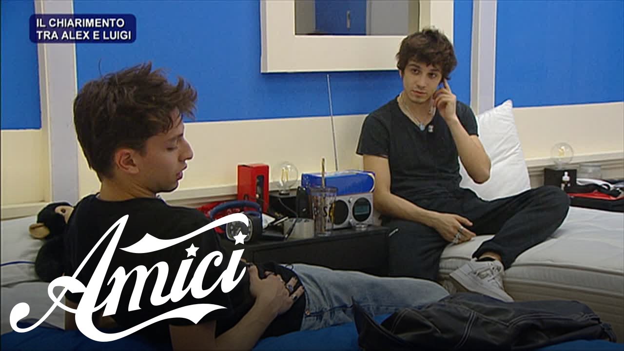 Amici 21 - Il chiarimento tra Alex e Luigi