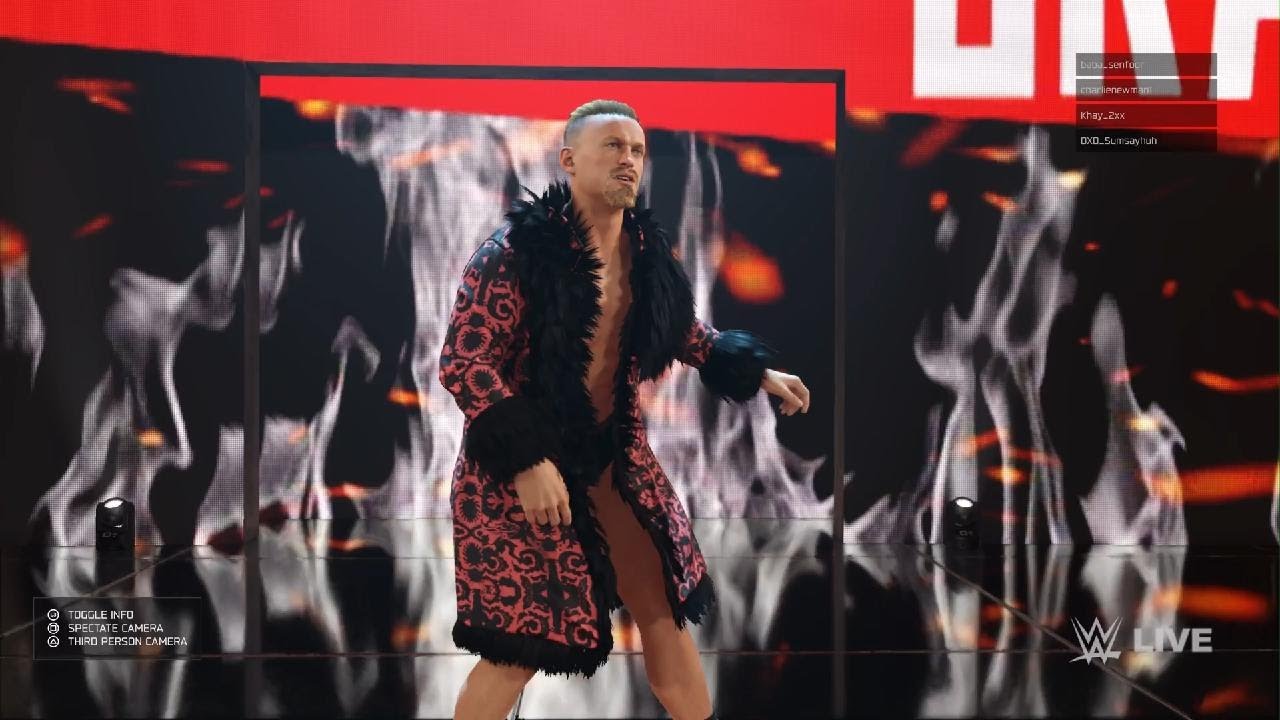 Bron Breakker 🆚 Ilja Dragunov 🆚 Demon Balor 🆚 Carmelo Hayes For The Intercontinental Championship