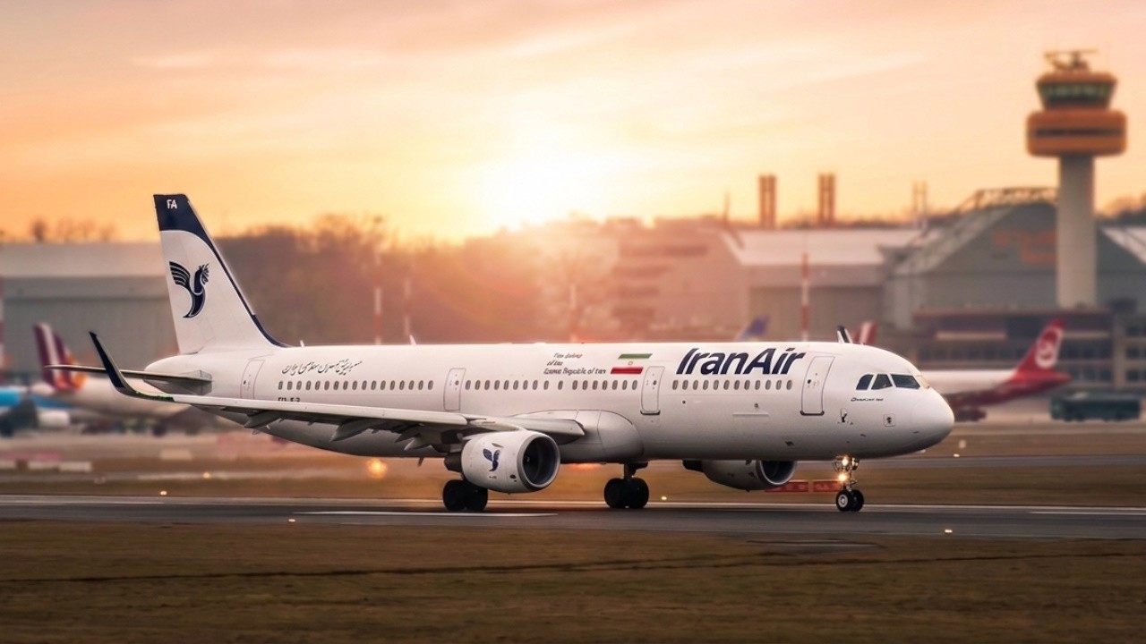 IRAN AIR Airbus A321 ✈️ EP-IFA ✈️ Landing and Takeoff at Hamburg Airport
