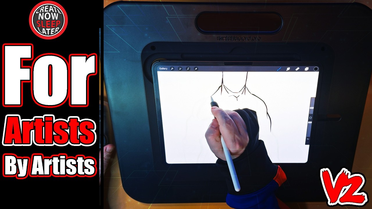 Sketchboard Pro 2 and VESA mount - the PERFECT iPad Stand For Artists?