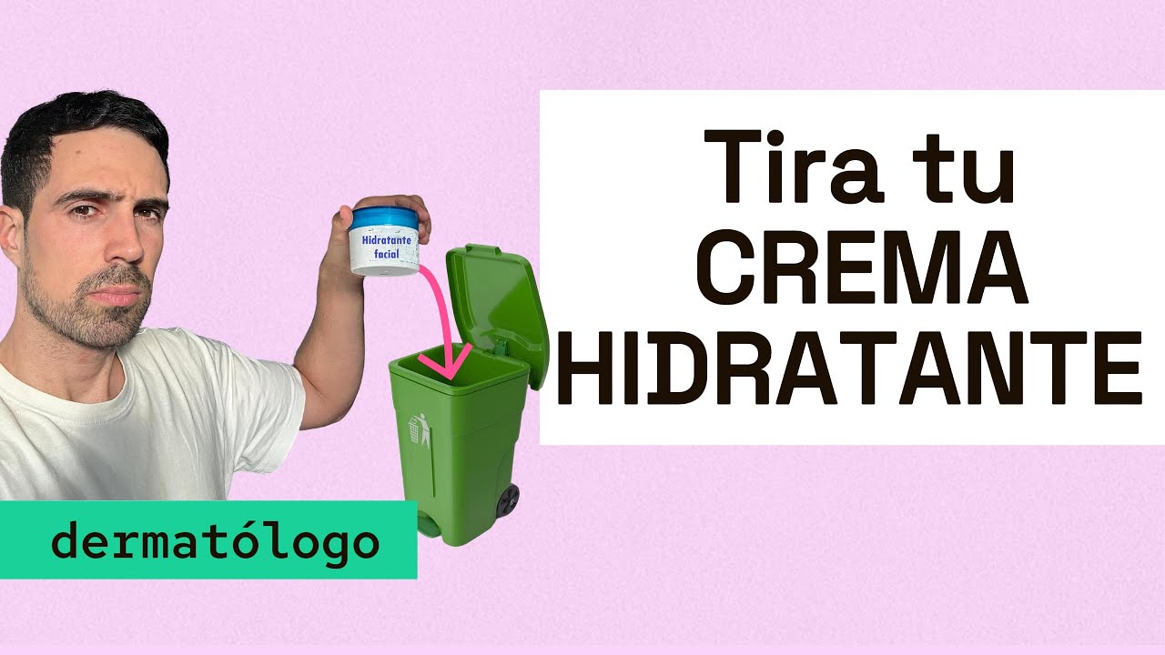 ¡Deja de usar crema hidratante!🚫DERMATÓLOGO revela la verdad que nadie te cuenta sobre tu skincare