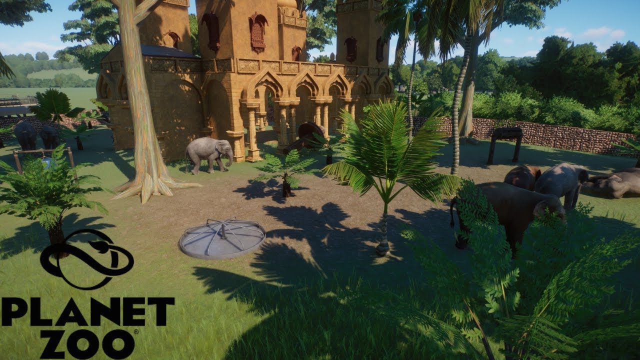 Kik's Land Zoo -  La zone asiatique prend vie : loutres, ratels et buffles sauvages ! Planet Zoo #19