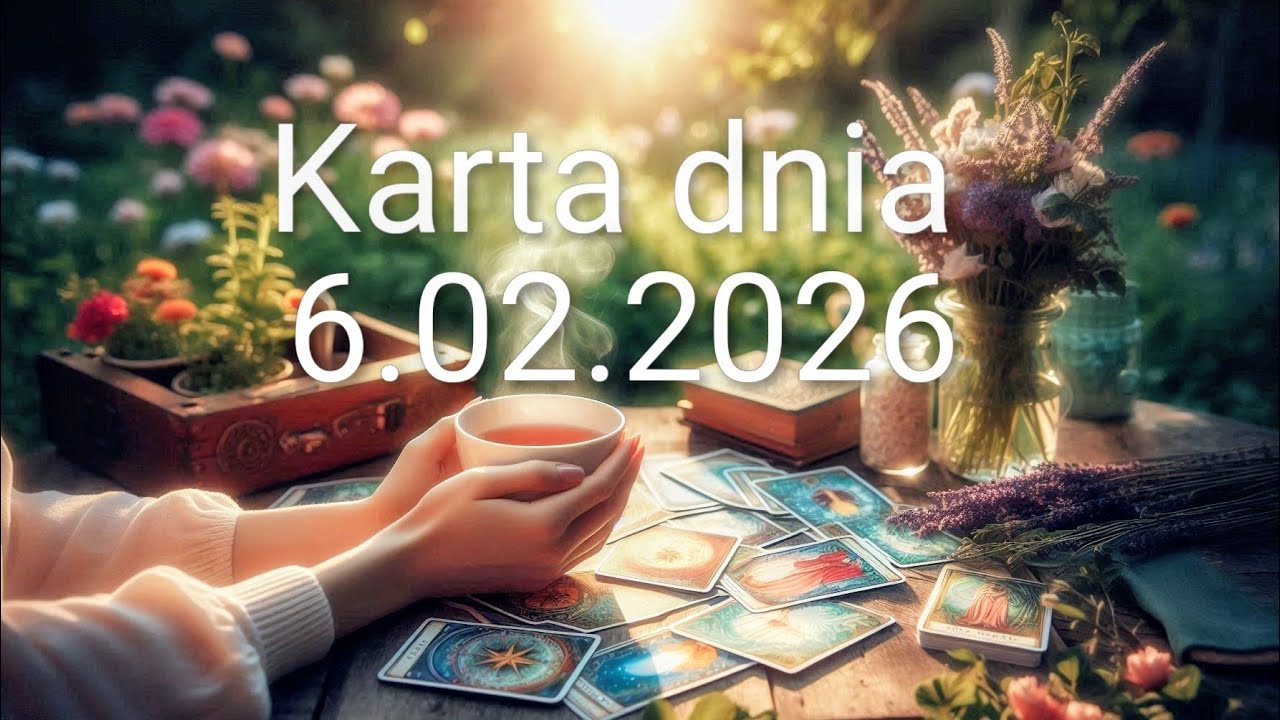 Tarot🥰Karta dnia🥰6.02.2026 Piątek 