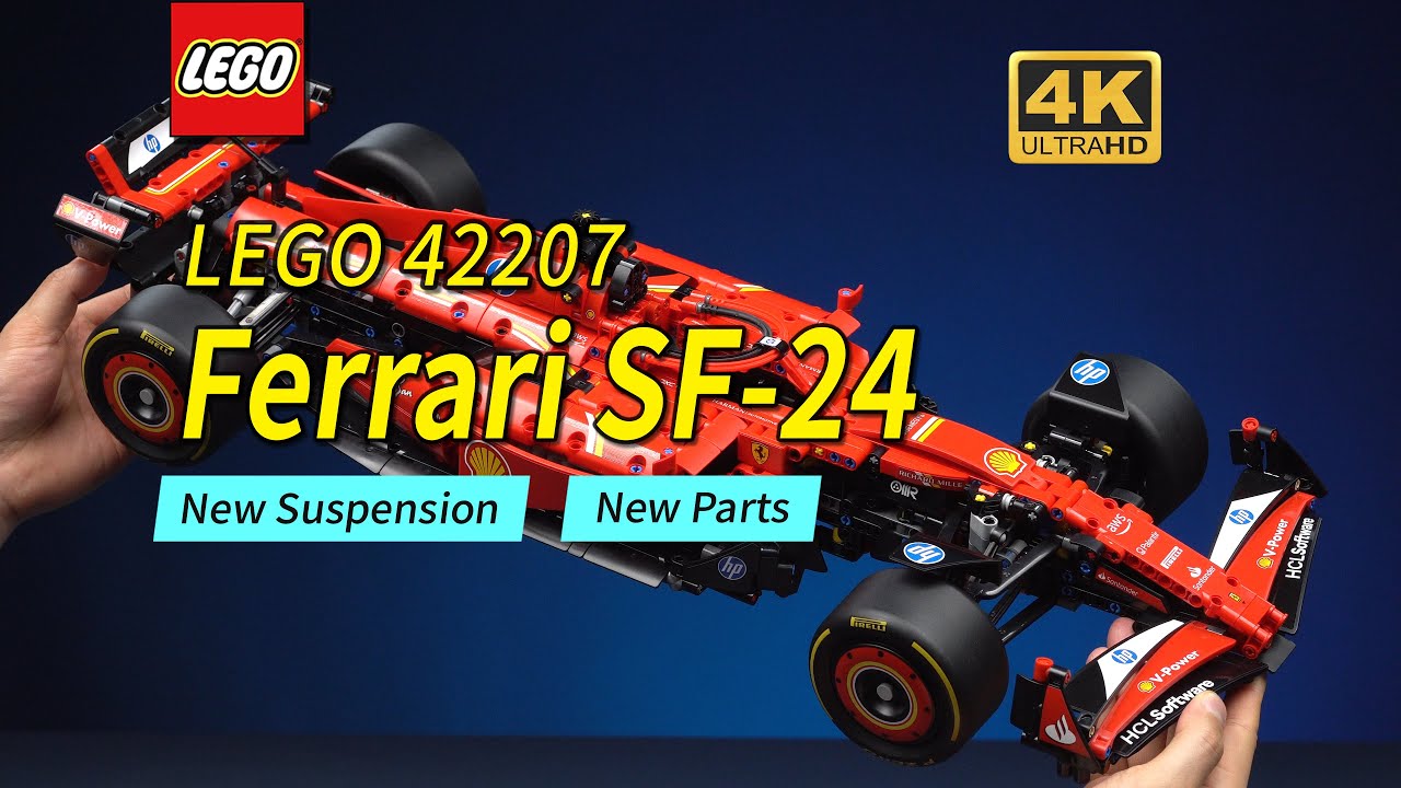 LEGO 42207 Ferrari SF-24 In-Depth Review | The Best LEGO F1 So Far !
