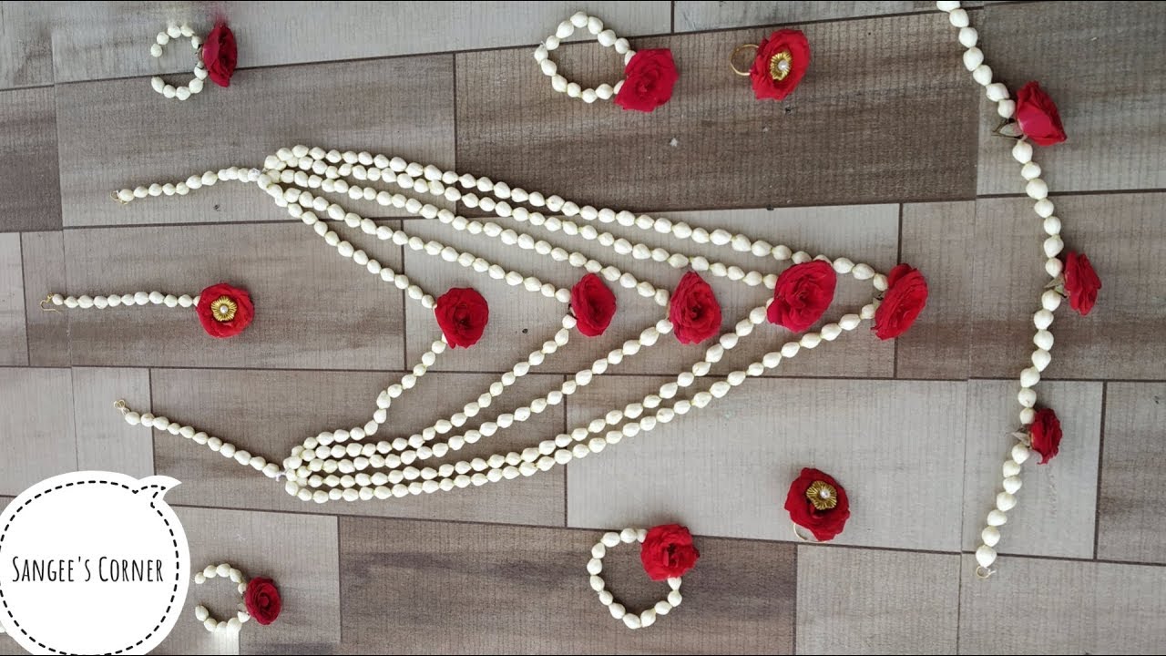 Easy flower jewellery Making | Model 1
