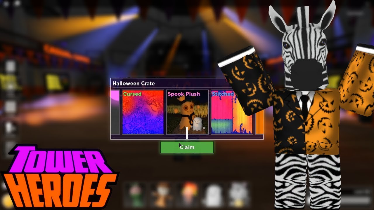 Tower Heroes •Охота на мифических существ!• (Хэллоуинские сундуки) •Эпизод 11• - Roblox