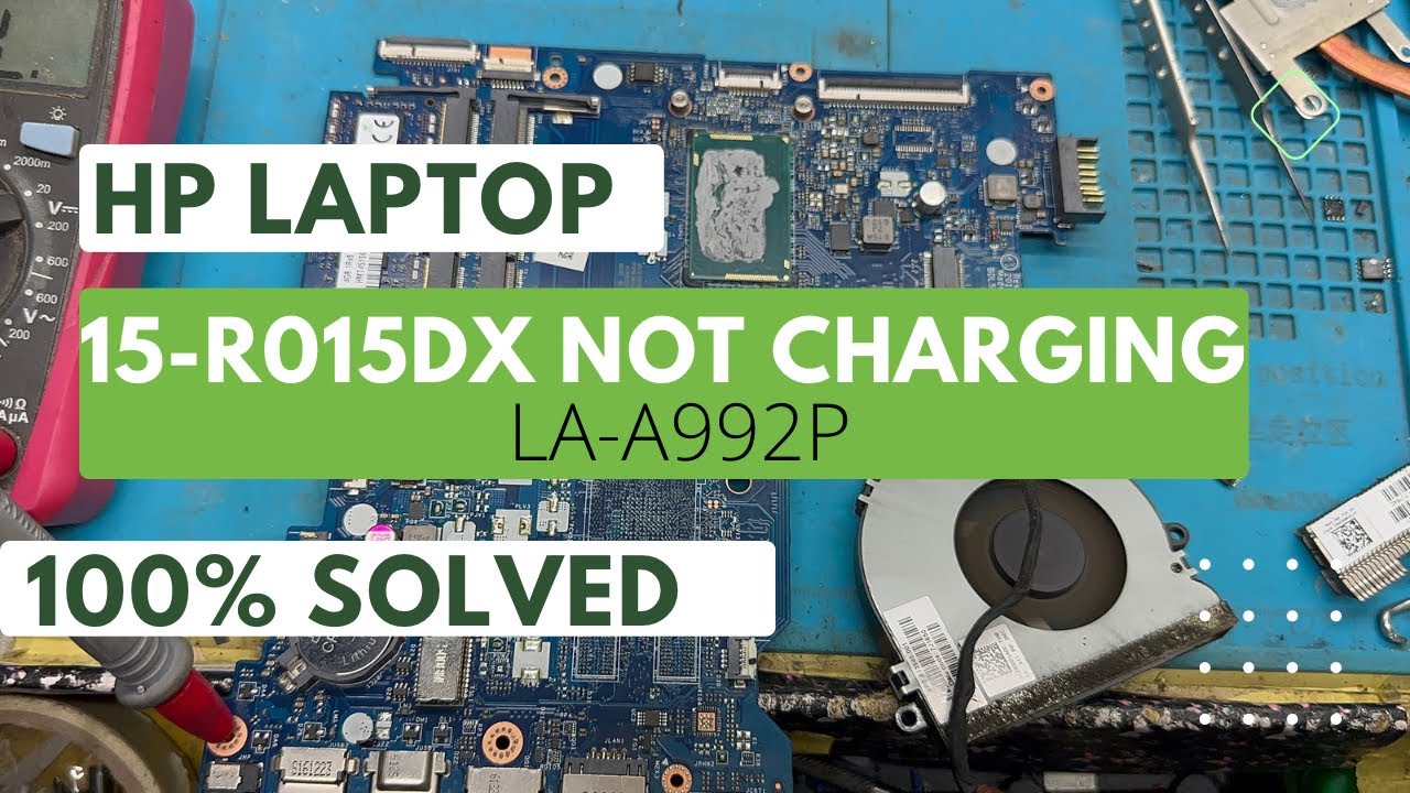 HP LAPTOP 15-R015DX | ZS050 LA-A992P NOT CHARGING ISSU 100% SOLVED