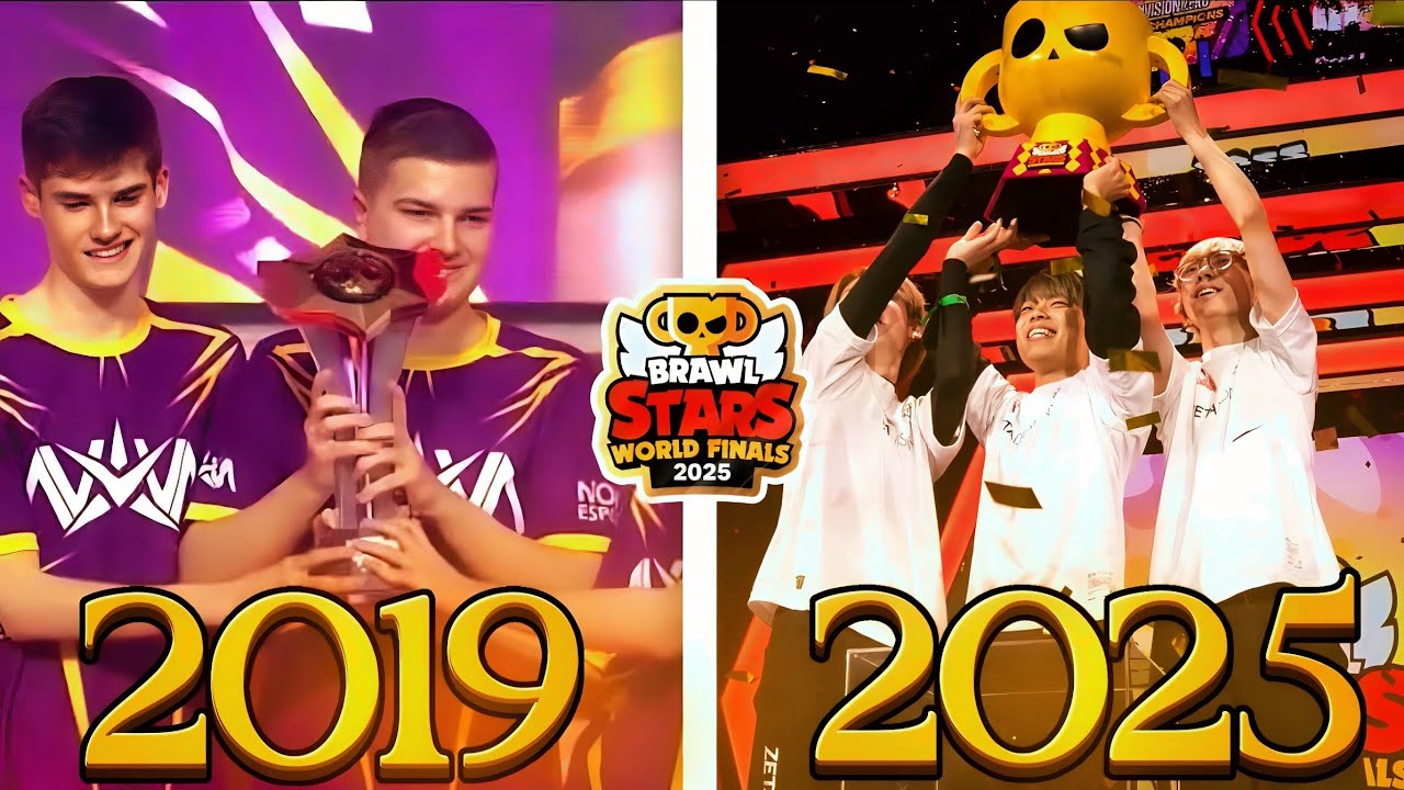 All Brawl Stars World Champions! 🏆 (2019-2025) 