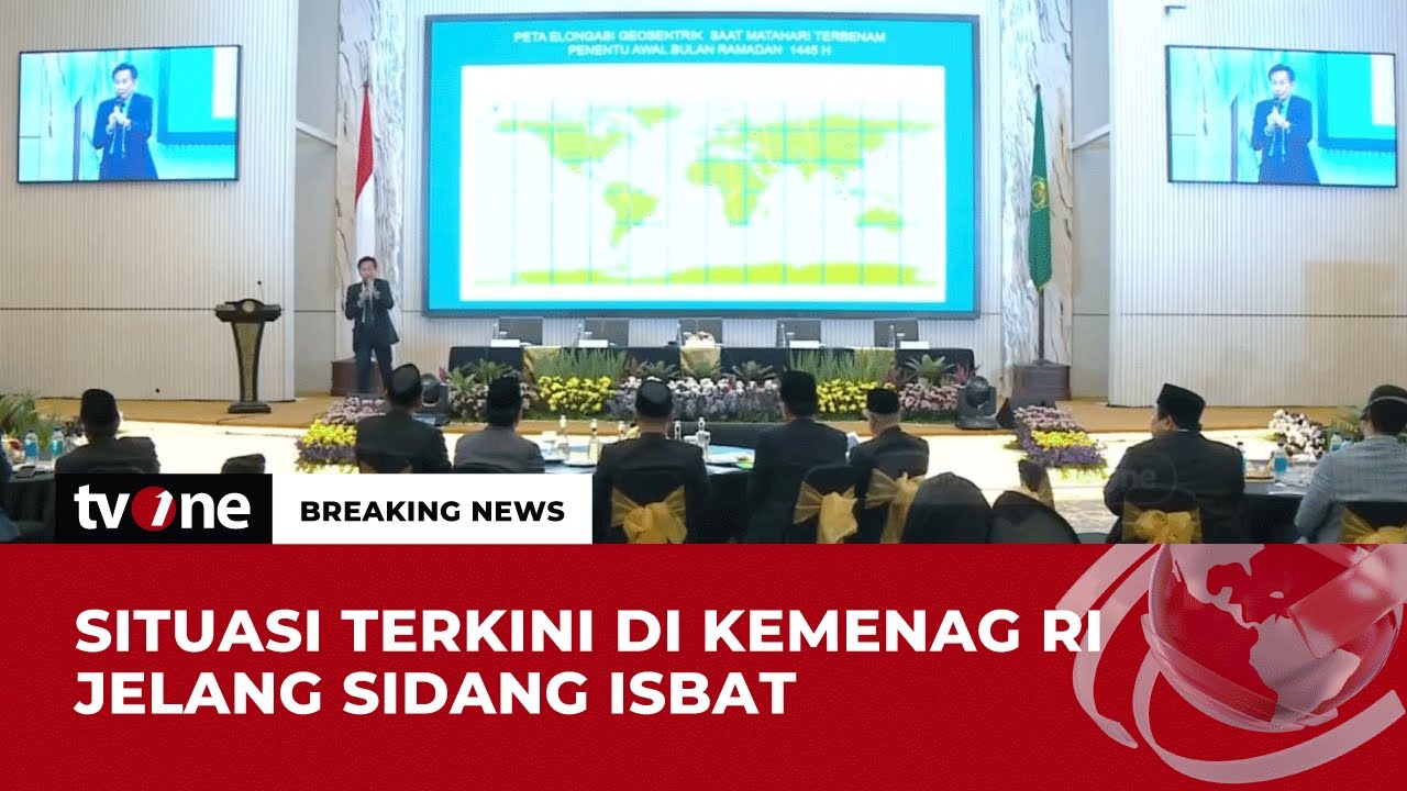 Pemaparan Sidang Isbat 1 Ramadan 1445 H | Breaking News tvOne