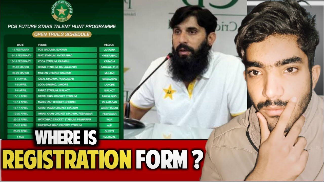 PCB Future Stars Open Trials Registration Form ?