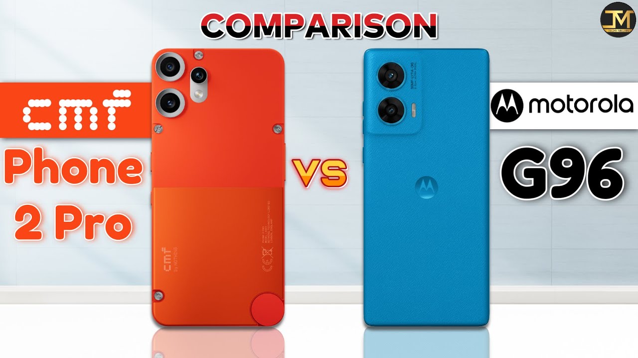 MOTOROLA G96 vs CMF Phone 2 Pro : Which Phone is Best🤐😱