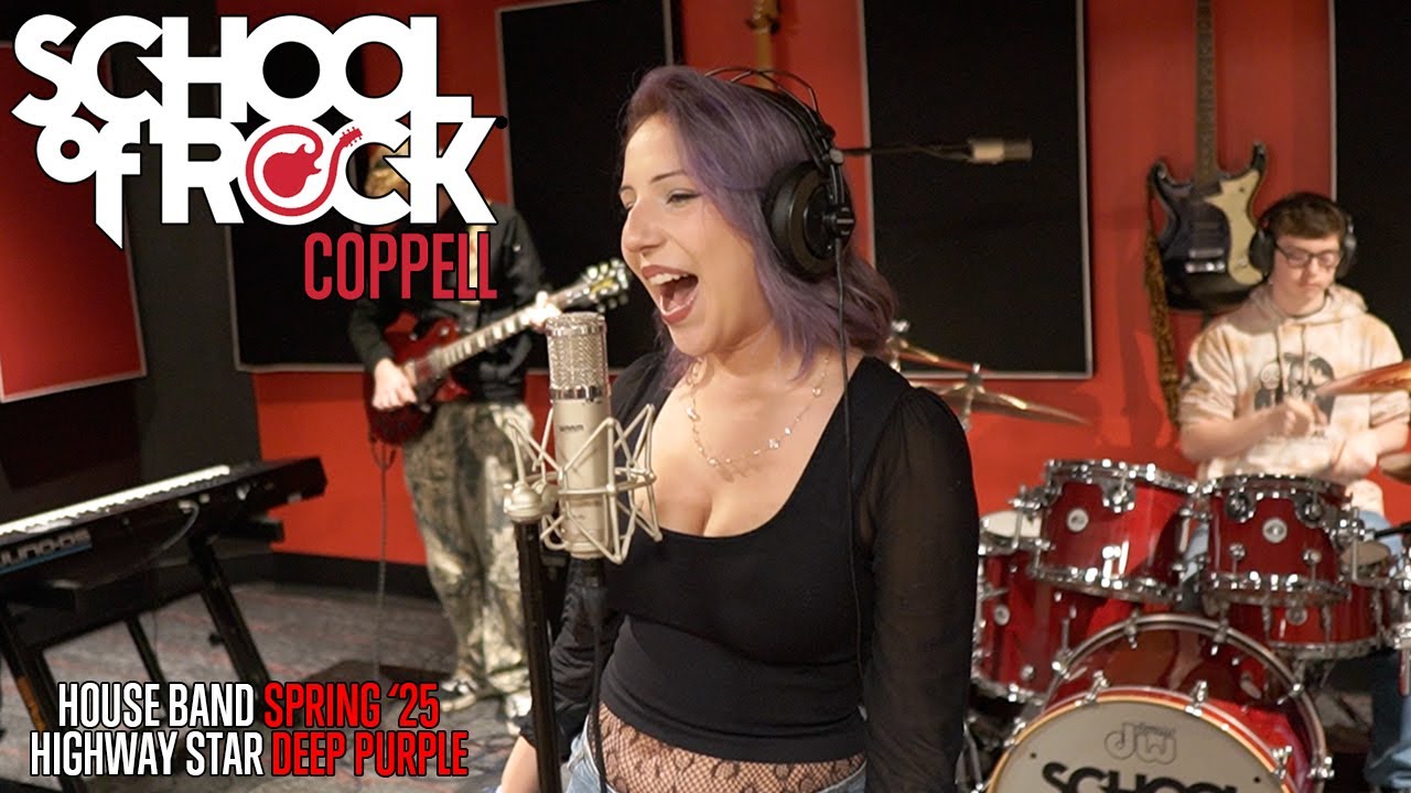 School of Rock Coppell House Band performs "Highway Star" by Deep Purple LIVE!