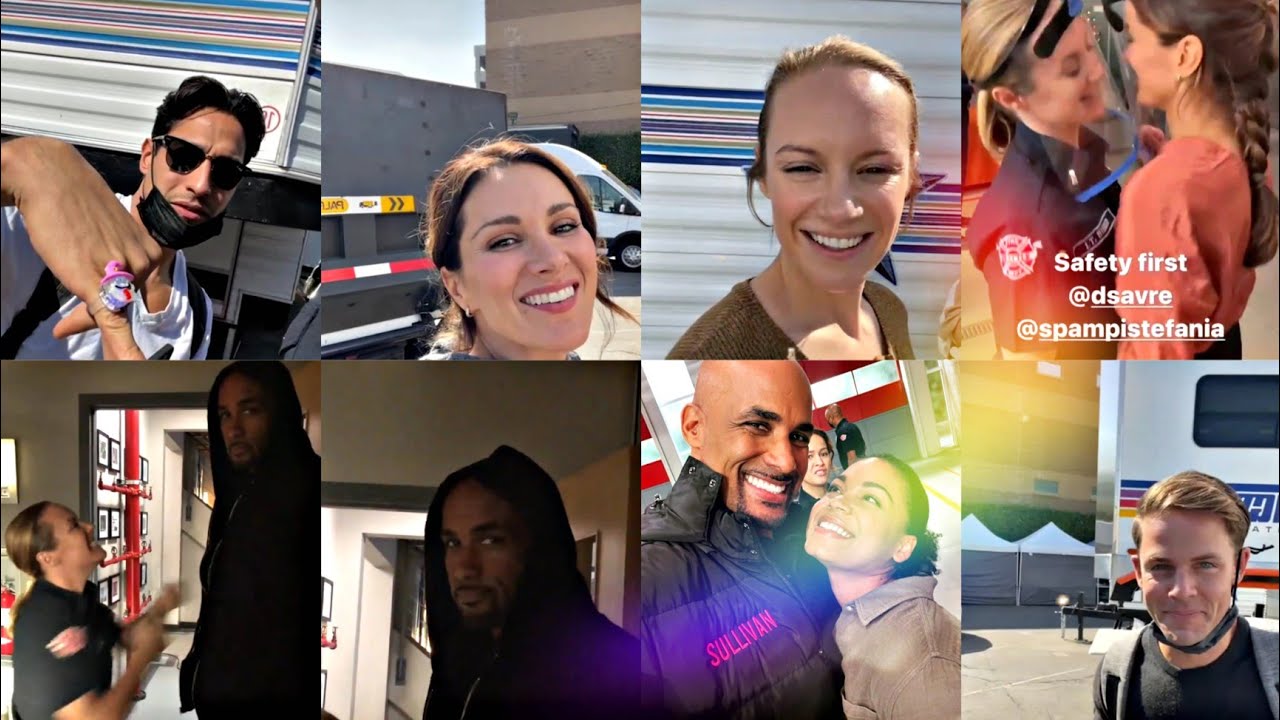 Station 19 Live 👨‍🚒👩‍🚒 Boris Kodjoe / Stefania Spampinato & Danielle Savre  14 Oct 2021