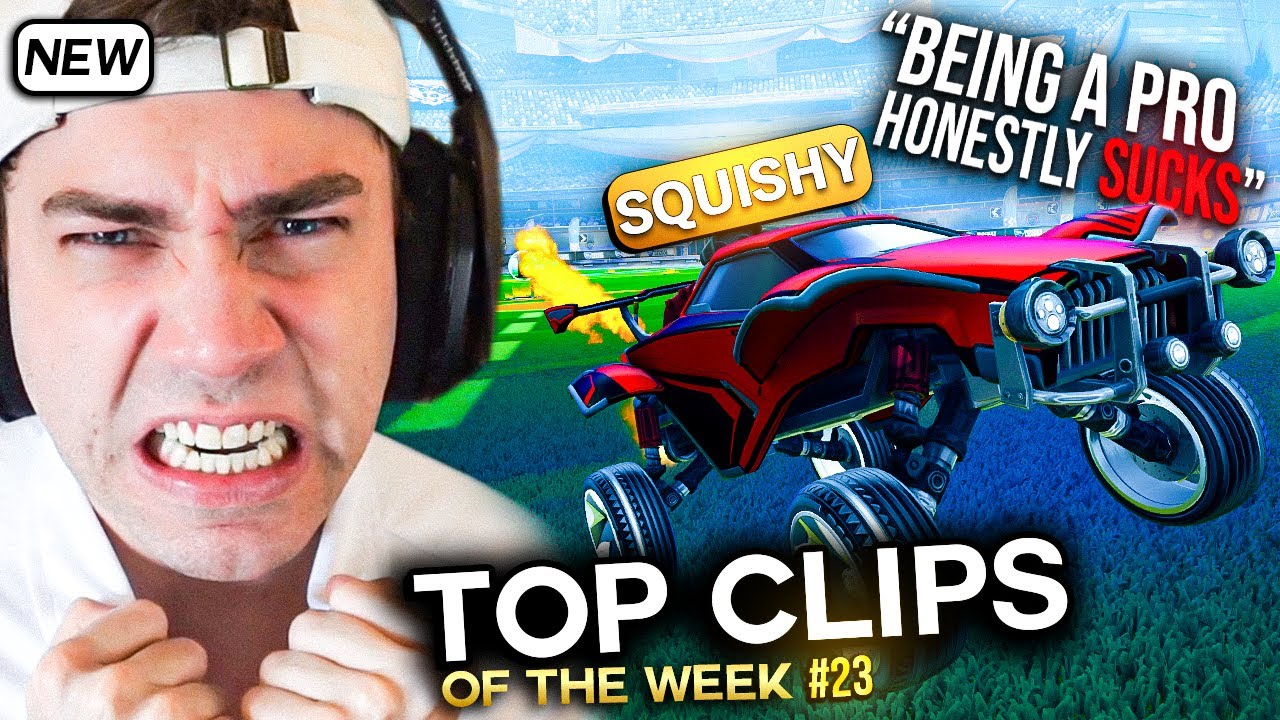 Reacting to Rocket Leagues MOST VIEWED Twitch Clips of The Week! #23