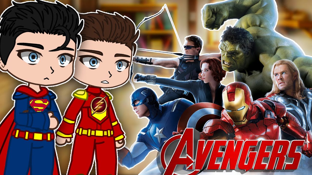 Justice League React To Avengers | DC | Marvel | Gacha react