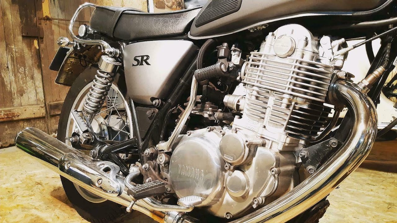 Changing the looks of my Yamaha SR400 part 1