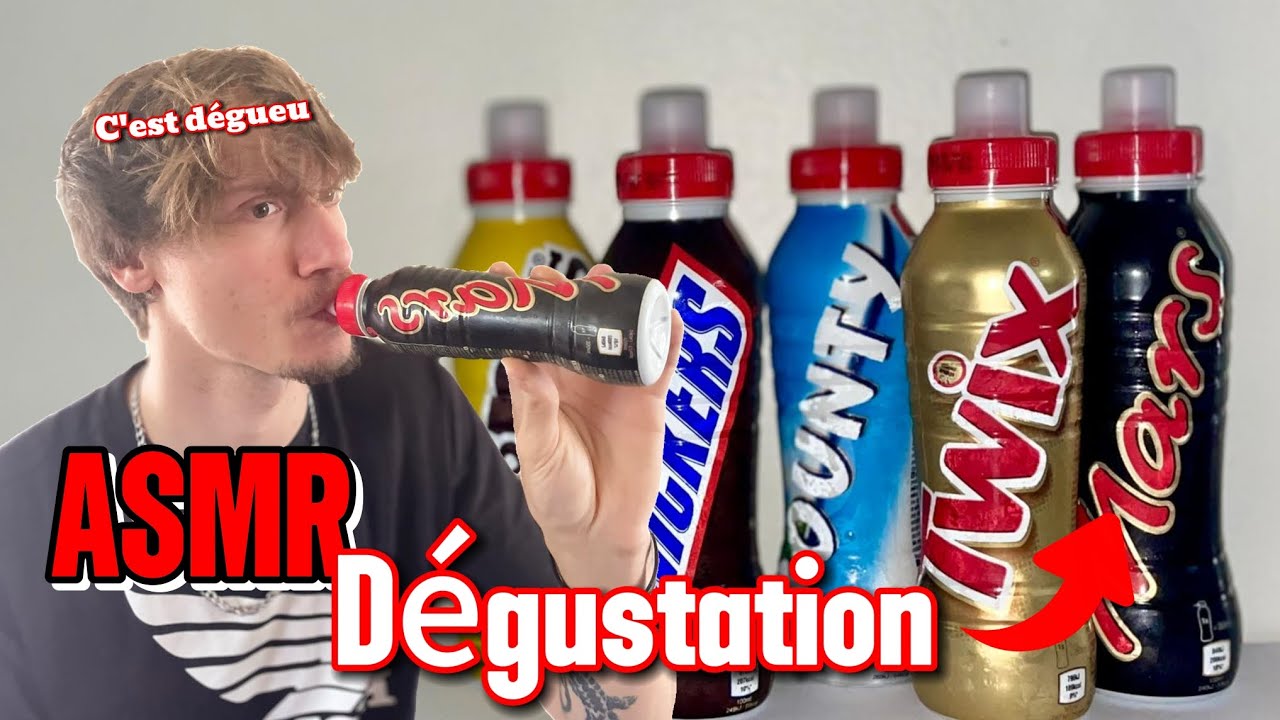 ASMR |FR| Dégustation de boissons 🥤🍫 chocolaté, feat ma meuf chuchotement et frisson 😴