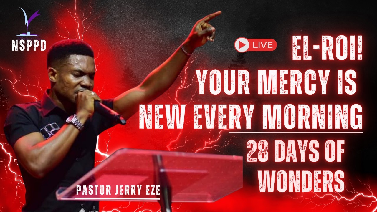 EL-ROI LET YOUR MERCY FALL ON ME & RENEW MY SOUL | Pastor Jerry Eze NSPPD | Powerful Mercy Prayer