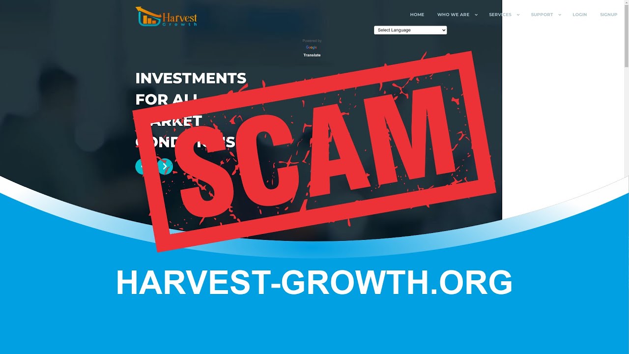 Harvest-growth.org SCAM