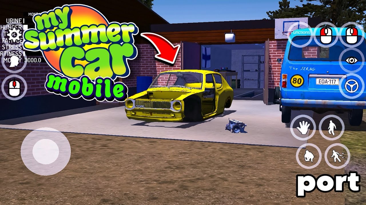 MY SUMMER CAR НА ТЕЛЕФОНЫ ВЫШЛА! (не кликбейт)
