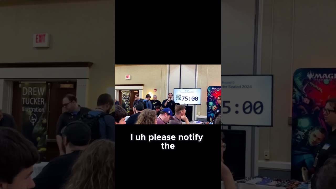 How to call a judge at a Magic the Gathering Event