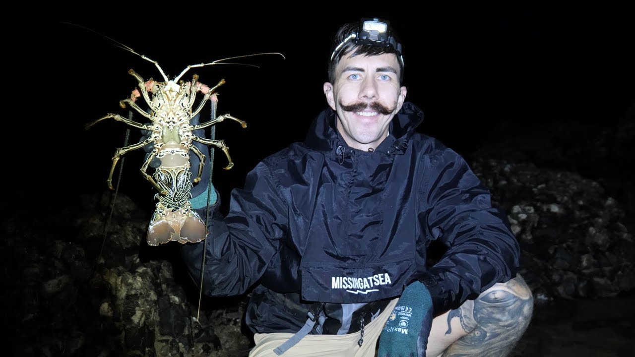 Catching Crayfish from Land | Local Island Boat Camping