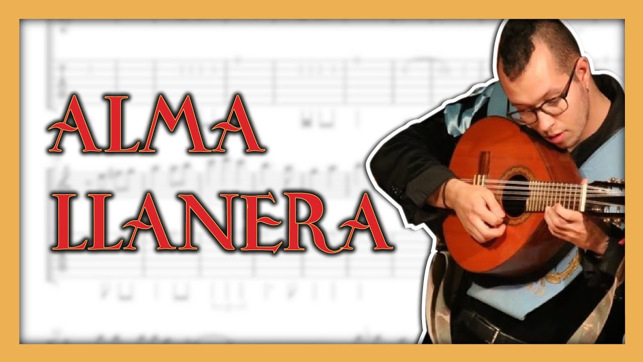 Cómo tocar ALMA LLANERA | Barítono y bandurria | partitura cifrada