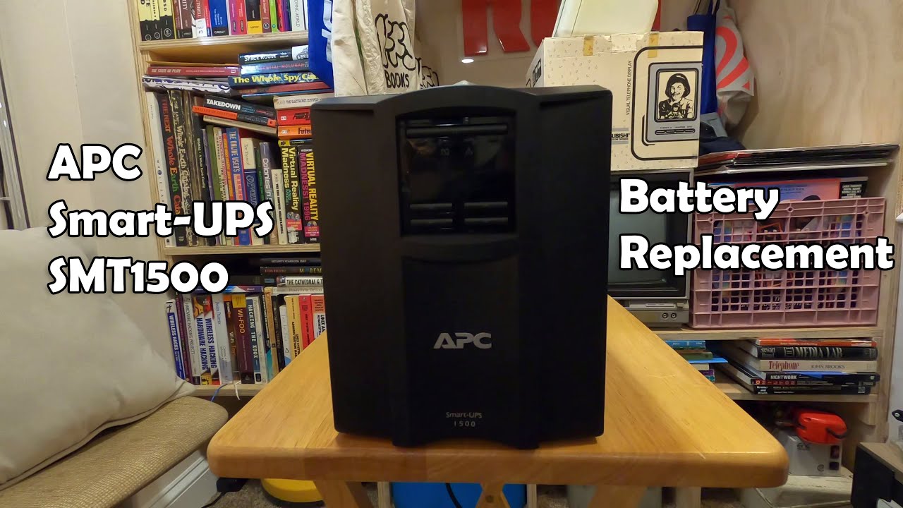 Replacing Batteries in an APC Smart-UPS SMT1500