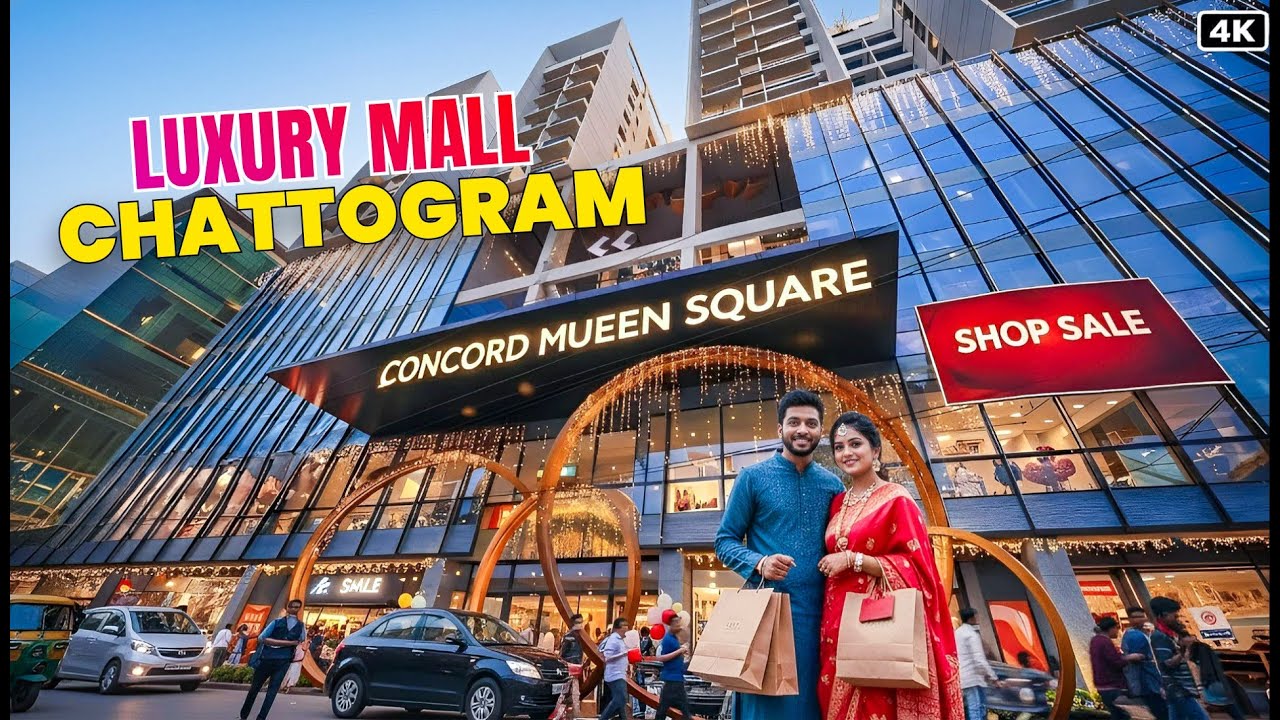 Торговый центр Concord Mueen Square: Новейший роскошный торговый центр в Читтагонге | Пешеходная ...