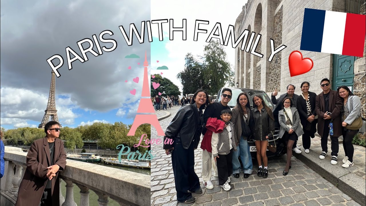 FIRST TRAVEL WITH FAMILY IN PARIS | MHWR TRAVELS
