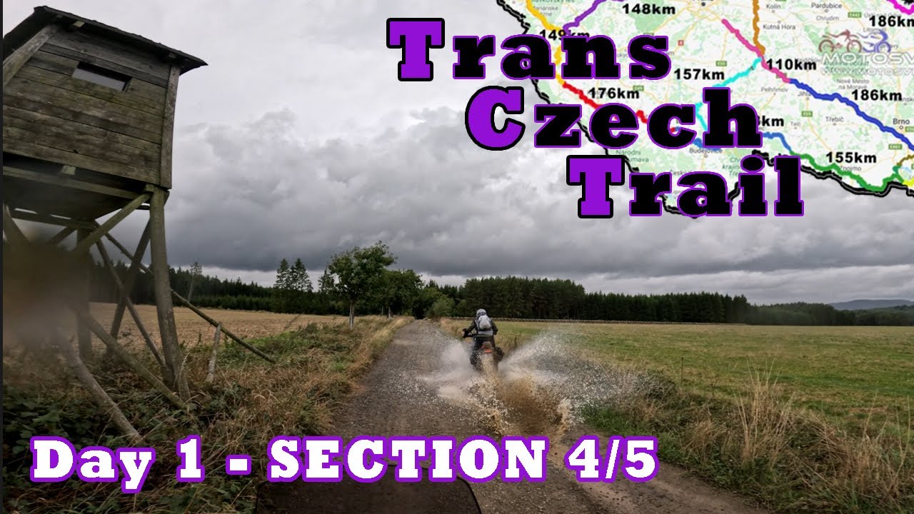 TCT - Trans Czech Trail Section 4/5 - Day 1 -Tenere 700 World Raid | Africa Twin