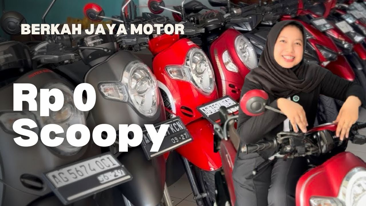 DISINI SEMUA UNIT SCOOPY DP 0 #scoopy #fypシ #fyp #motorbekas 