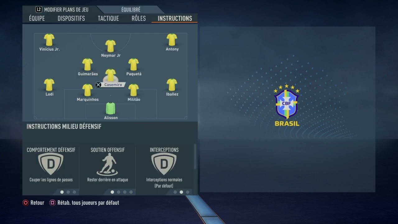 4-3-3 False 9 Tiki Taka Custom Tactics (FIFA 23)