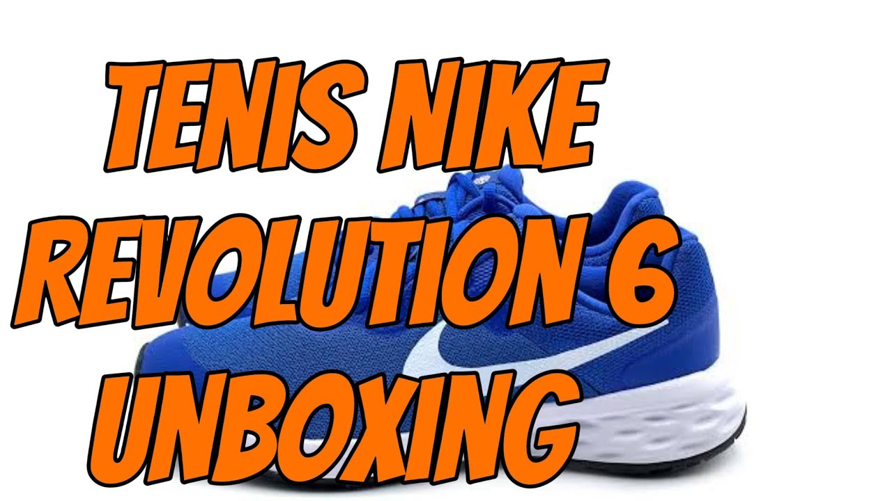 Unboxing Tênis Nike Revolution 6