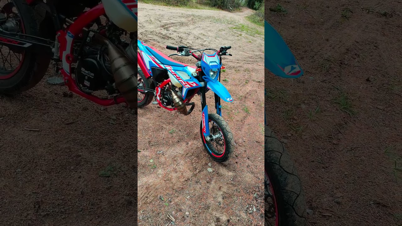 on hieno #50ccmotor #supermoto #mopedlife #cc