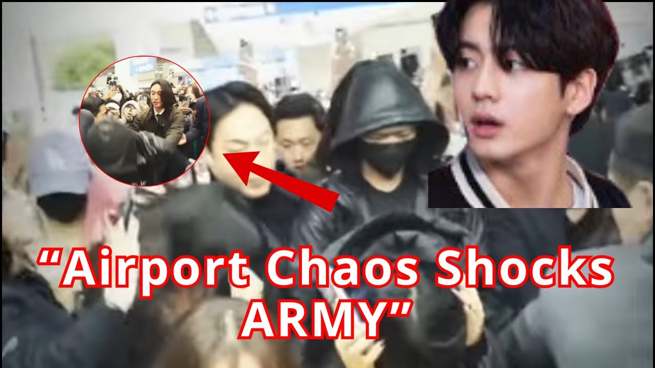 Срочные новости ❗❗ | Чонгука из BTS чуть не атаковали в аэропорту 😱 Фанаты в шоке