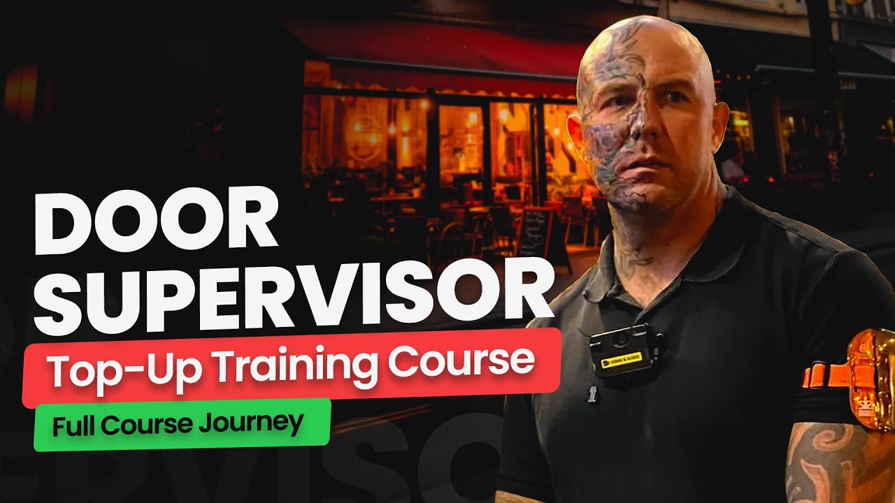 Completing the SIA Door Supervisor Refresher Training Course | Marks Vlog | Get Licensed
