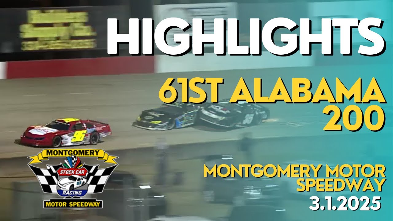 HIGHLIGHTS: 61st Alabama 200 at Montgomery Motor Speedway