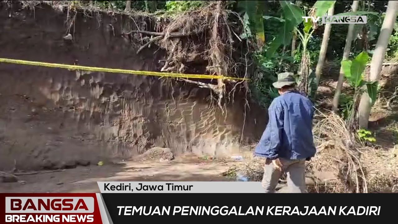 Tugu Tapal Batas Era Prabu Kertajaya Ditemukan di Kediri