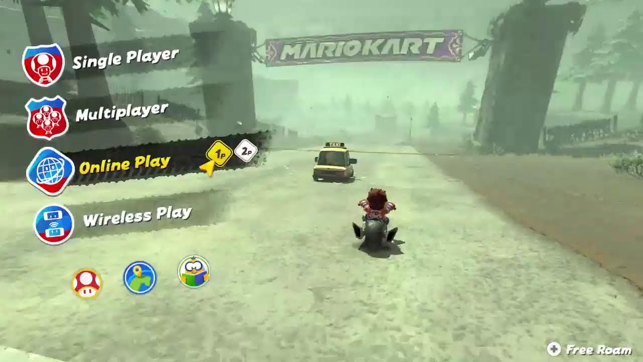 Mario Kart World livestream online race