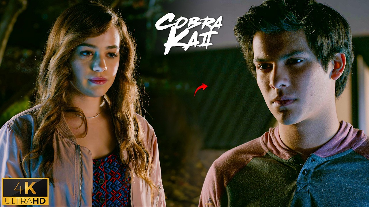 Саманта извиняется перед Мигелем (ночная сцена) | Сцена из сериала «Кобра Кай» в формате 4K