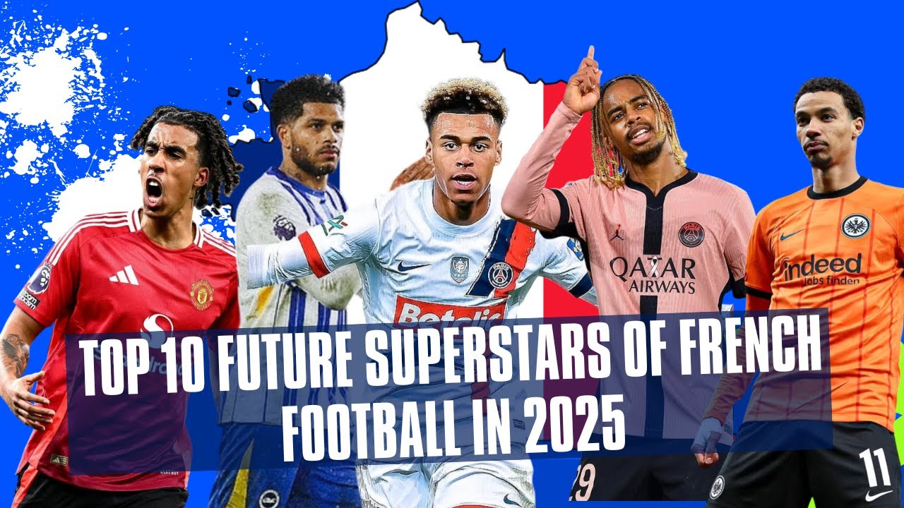 Top 10 Wonderkid French Football Stars in 2025 | Young French Players Ready to Shine in 2025