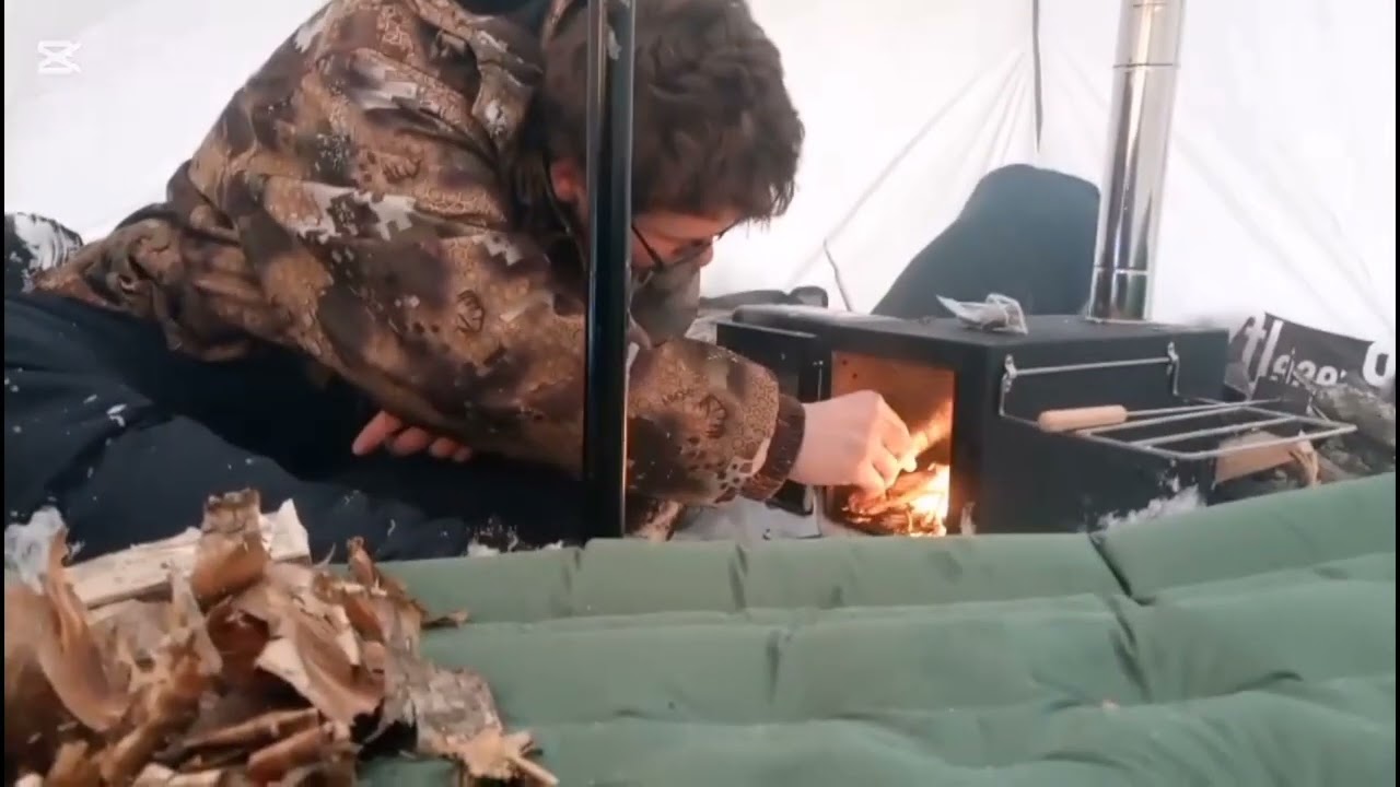 Attempting to sleep in - 12 Celsius feels like - 24 Celsius