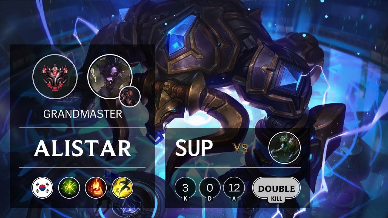 Alistar Support vs Fiddlesticks - KR Grandmaster Patch 9.7