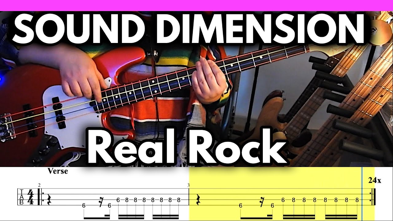 Sound Dimension - Real Rock [1968] | BASS Cover | TABS