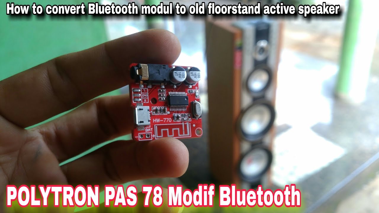 Cara Pasang Bluetooth di speaker aktif polytron PAS 78 BU di Tahun 2021|| TERBARU