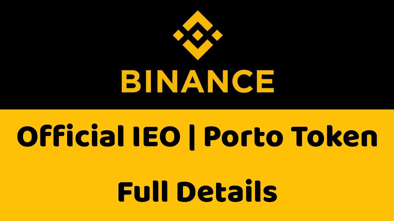 Binance Official IEO | Porto Token | Full Details @Tamil Crypto School