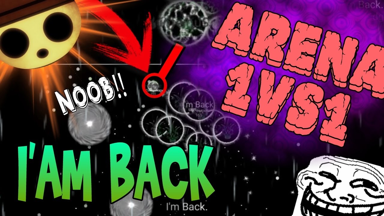 👑 I'm Back 😈 || Arena 1vs1 || Nebulous