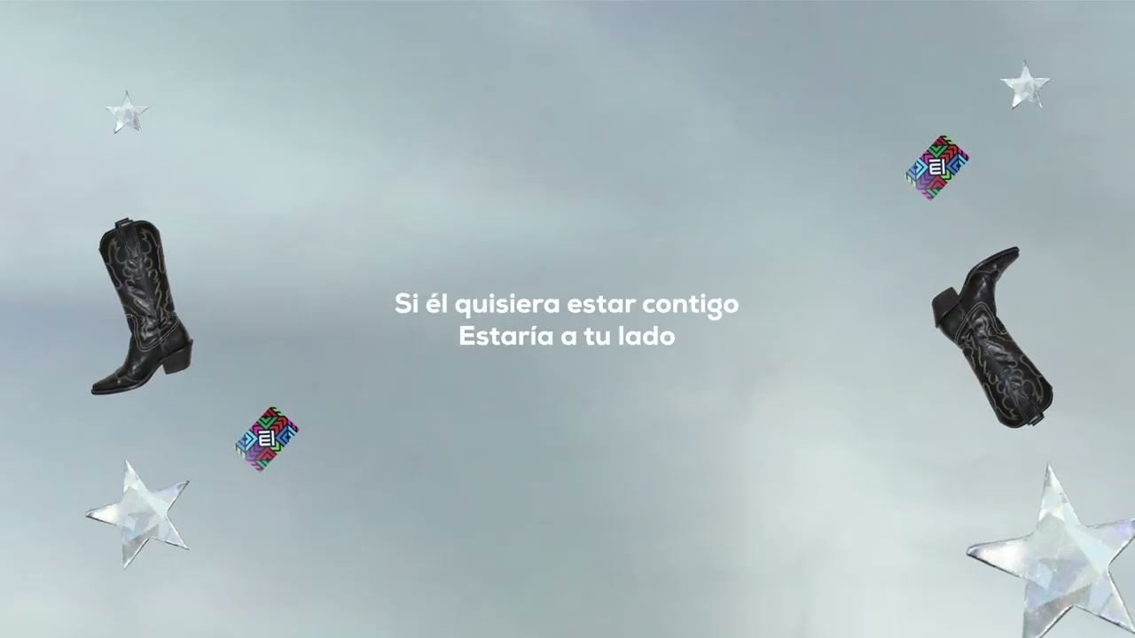 Anna García - Si él Quisiera (Lyric Video)