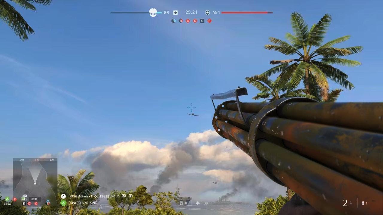 Battlefield V Shooting down planes